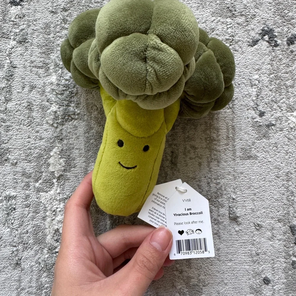 NWT Jellycat Vivacious Broccoli RETIRED